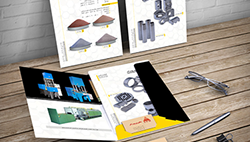 Metallurgy, metallurgy, powder, industrial powder, auto parts, industrial devices, production, industry, advertising folder, exhibition